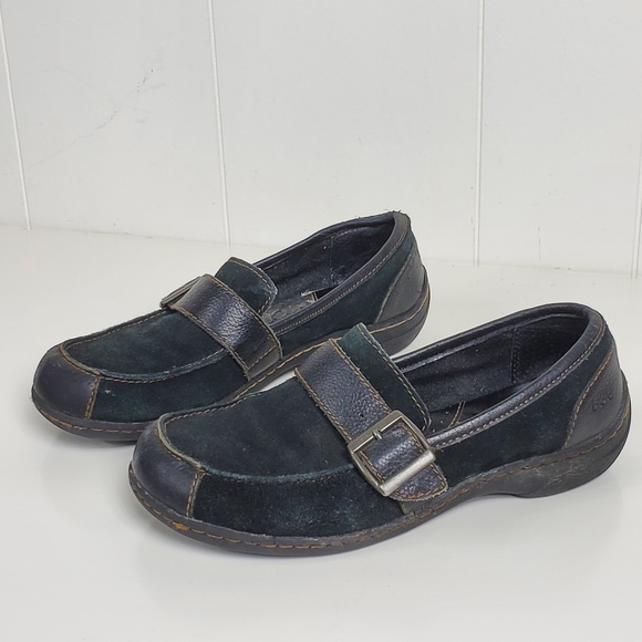 Born Jami leather buckle slip on shoes size 6 - Picture 4 of 9